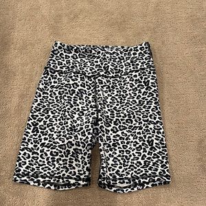 Cheetah Print Biker Shorts size XS